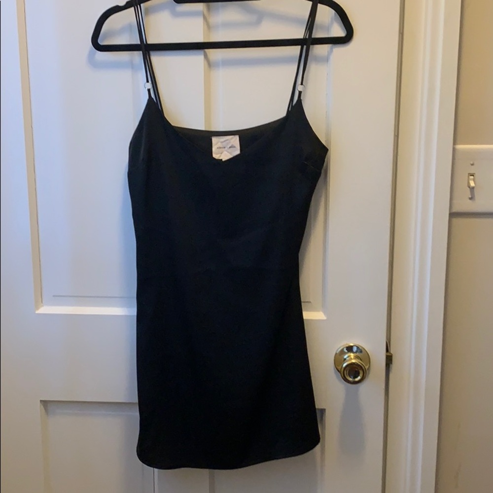 Urban outfitters Black dress (silky)